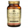 Solgar Vitamin D3 55 mcg (2200 IU) - Витамин D3 2200 МЕ 100 растительных капсул