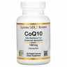 California Gold Nutrition CoQ10 With BioPerine 100 mg - Коэнзим Q10 150 растительных капсул