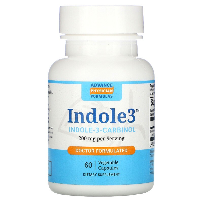 Advance Physician Formulas Indole-3-Carbinol 200 mg - Индол-3-Карбинол 60 капсул