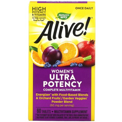 Nature's Way Alive! Once Daily Women's Ultra Potency - Комплекс Витаминов и Микроэлементов для Женщин