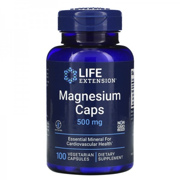 Life Extension Magnesium Caps 500 mg - Магний 100 капсул