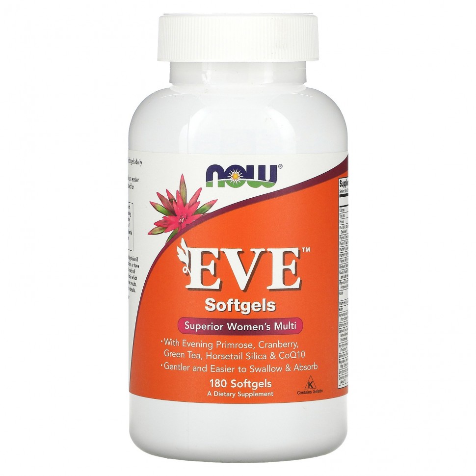 Now Foods EVE Superior Women's Multi - Мультивитамины для Женщин 180 капсул