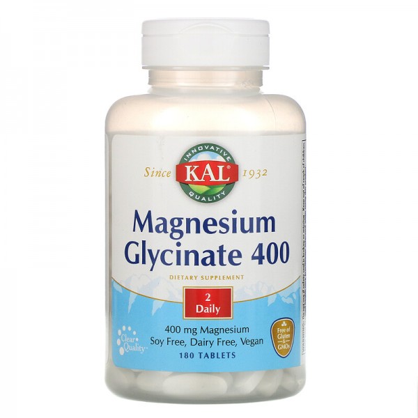 KAL Magnesium Glycinate 400 mg - Глицинат Магния 