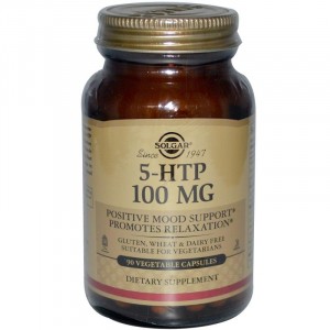 Solgar 5-HTP 100 mg - 5-ГидроксиТриптофан 90 капсул