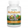 NaturesPlus Animal Parade Multivitamin - Детский Комплекс Витаминов и Минералов (Апельсин) 180 жевательных таблеток