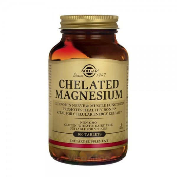 Solgar Chelated Magnesium - Магний Хелатный