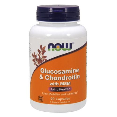 Now Foods Glucosamine & Chondroitin with MSM - Глюкозамин и Хондроитин с МСМ