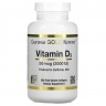California Gold Nutrition Vitamin D3 50 mcg (2000 МE) 