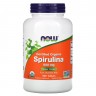 Now Foods Spirulina 500 mg - Сертифицированная Органическая Спирулина