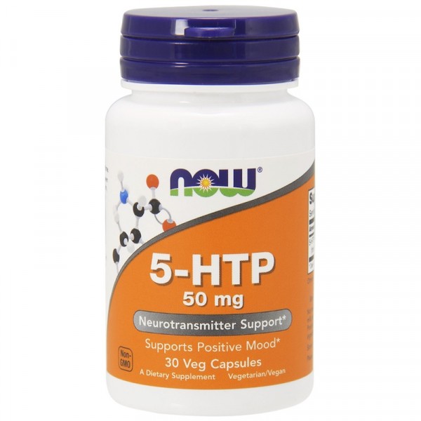 Now Foods 5-HTP 50 mg - 5-ГидроксиТриптофан 