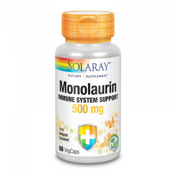 Solaray Monolaurin 500 mg - Монолаурин (Лауриновая Кислота) 60 капсул