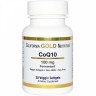 California Gold Nutrition CoQ10 100 mg - Коэнзим Q10 
