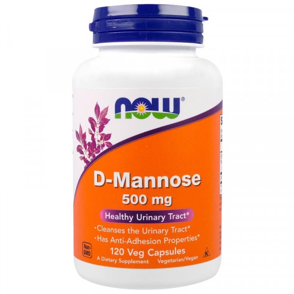 Now Foods D-Mannose 500 mg - Д-Манноза