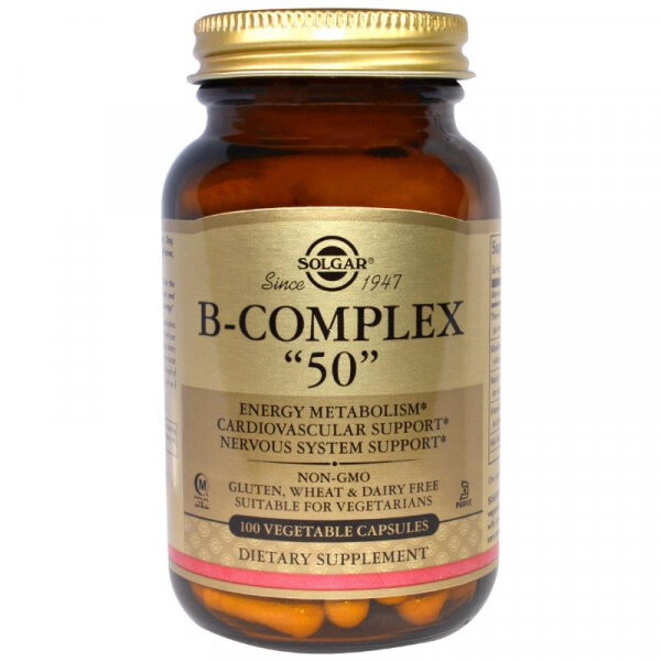Solgar B-Complex "50" - Комплекс B "50" 