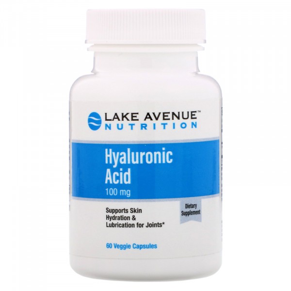 Lake Avenue Nutrition Hyaluronic Acid 100 mg - Гиалуроновая Кислота