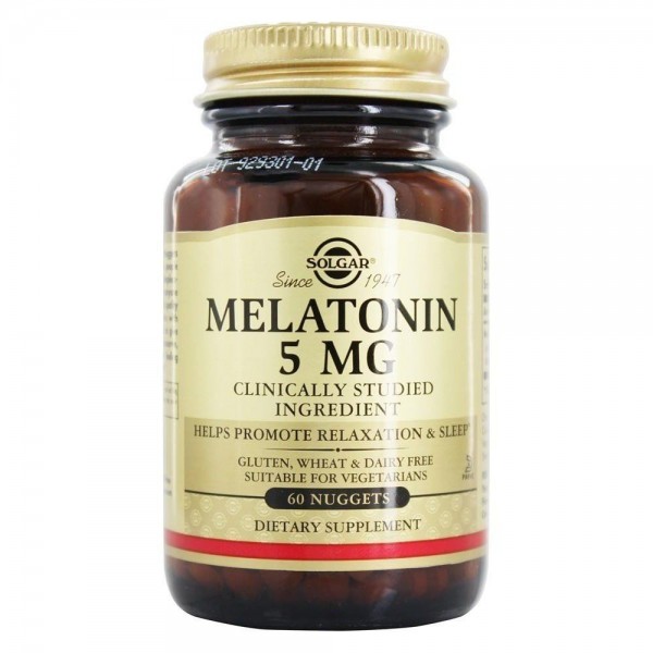 Solgar Melatonin 5 mg - Мелатонин