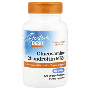 Doctor's Best Glucosamine Chondroitin MSM with OptiMSM - Глюкозамин Хондроитин МСМ с OptiMSM Doctor's Best Glucosamine Chondroitin MSM with OptiMSM - Глюкозамин Хондроитин МСМ с OptiMSM