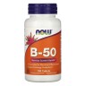 Now Foods B-50 Complex - B Комплекс 100 таблеток
