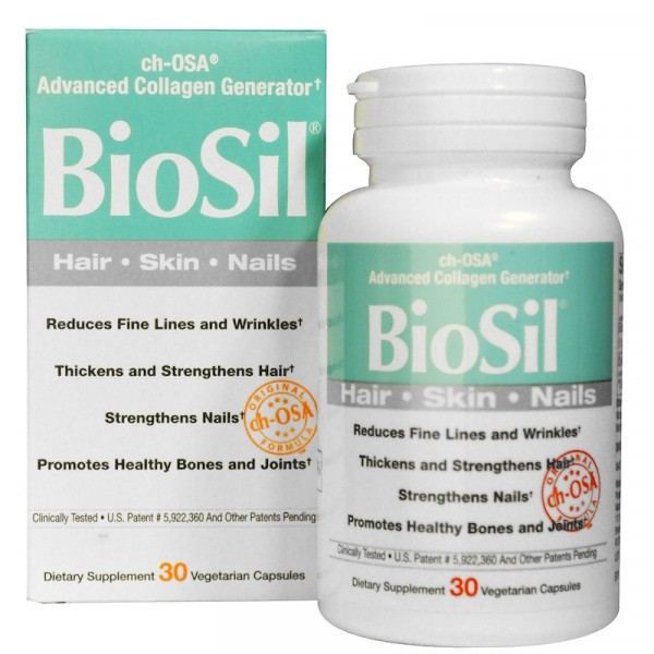 Natural Factors BioSil ch-OSA Advanced Collagen Generator - Препарат для выработки Коллагена
