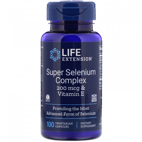 Life Extension Super Selenium Complex - Комплекс Трёх Форм Селена 100 капсул